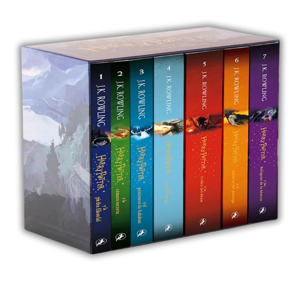 Colección de Harry Potter en edición de bolsillo ideal para fans de la saga
