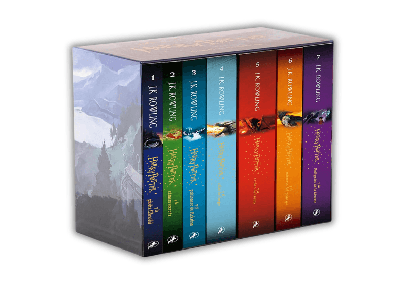 La colección de Harry Potter que todo fan necesita: 7 libros en español.