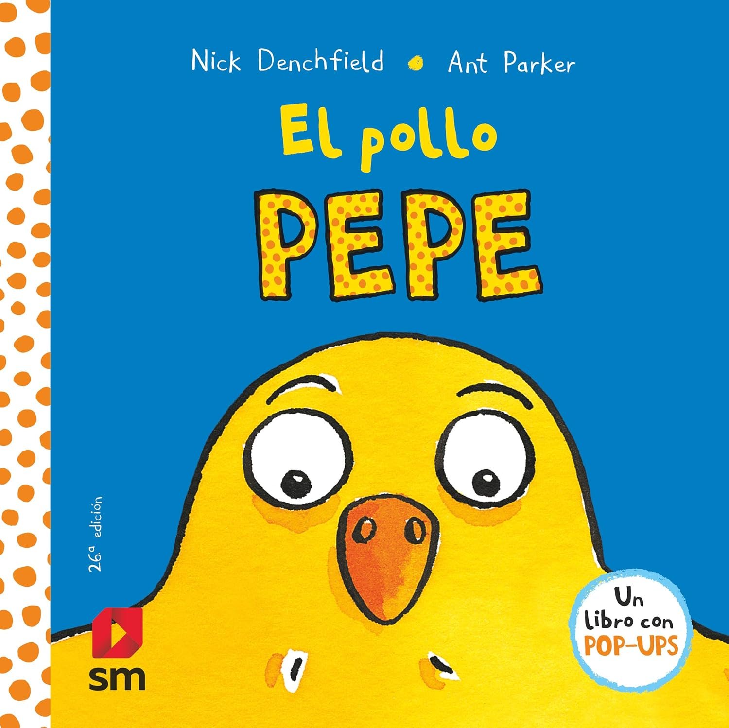 El Pollo Pepe con pop-ups y frases cortas para niños pequeños