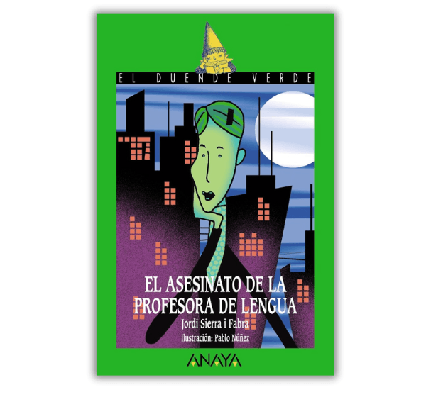 Portada del libro El asesinato de la profesora de lengua de Jordi Sierra i Fabra