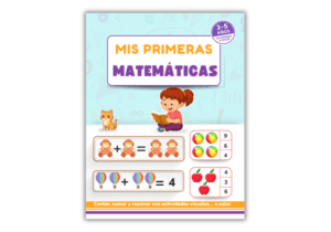 Libro para aprender matemáticas 3-5 años (a color)