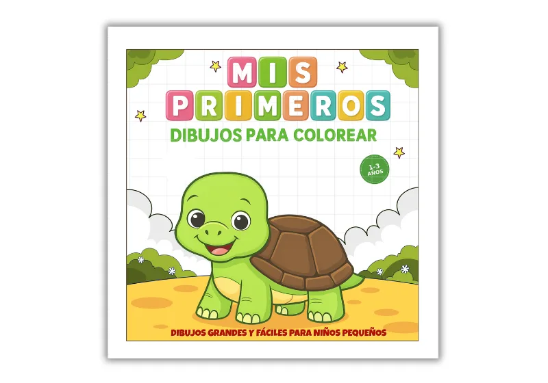 Mi primer libro para colorear ninos pequeños