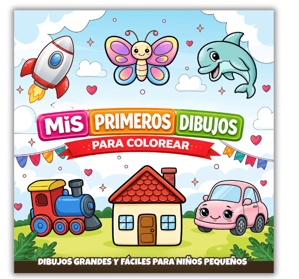 Mi primer libro para colorear 1-3 años