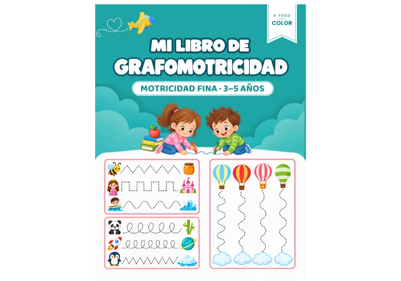 Trazos de preescritura: cómo conseguir que tu peque aprenda a escribir sin aburrirse