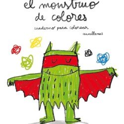 Ver en Amazon Portada de El monstruo de colores cuaderno para colorear, actividades de color sobre emociones.