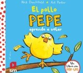Ver en Amazon Portada del libro El Pollo Pepe aprende a volar para enseñar perseverancia