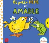 Ver en Amazon Portada del libro El Pollo Pepe es amable para enseñar valores de amabilidad