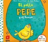 Ver en Amazon Portada del libro El Pollo Pepe y el huevo para explorar la curiosidad y el descubrimiento