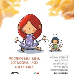 Portada del libro 'Tengo un volcán' de Miriam Tirado, un cuento infantil sobre la gestión de la rabia con ilustraciones de Joan Turu.