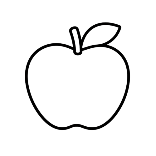 Dibujo facil para colorear