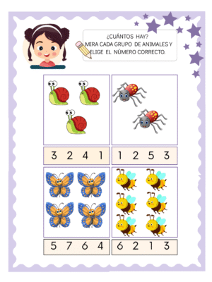 Actividad extraída del libro Mis primeras matemáticas
