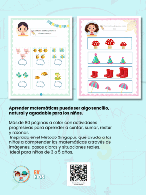 contraportada del libro Mis primeras matemàticas