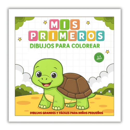 Mi primer libro para colorear ninos pequeños