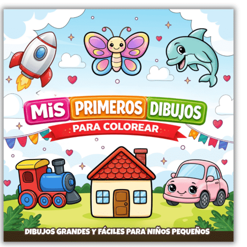 Mi primer libro para colorear 1-3 años