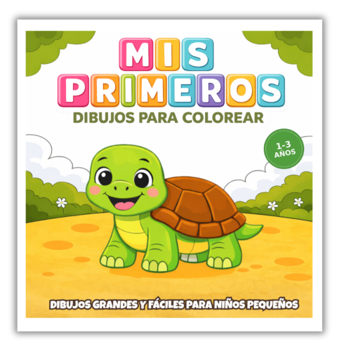 Mi primer libro para colorear ninos pequeños